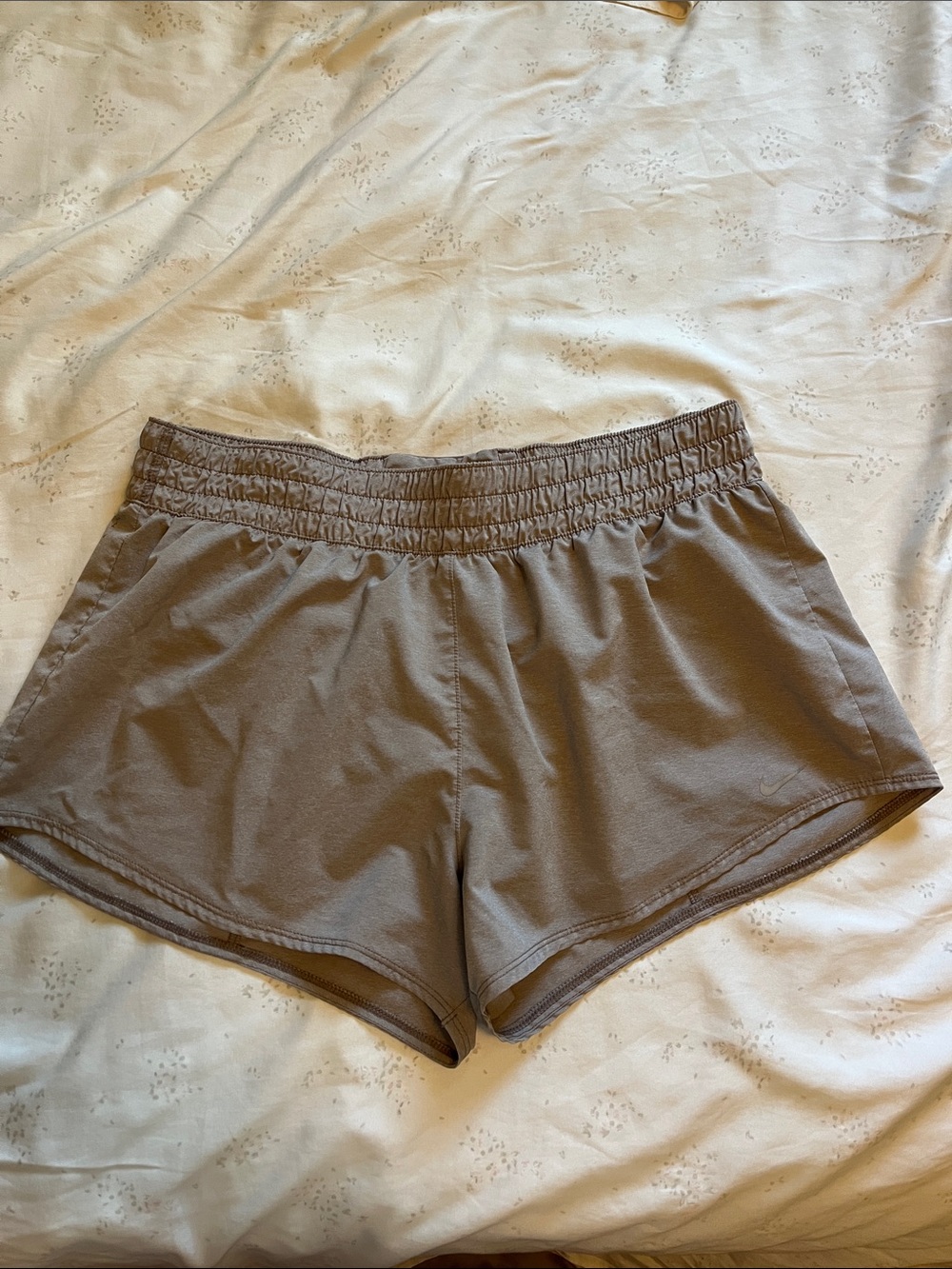 Nike Women's Taupe Running Shorts